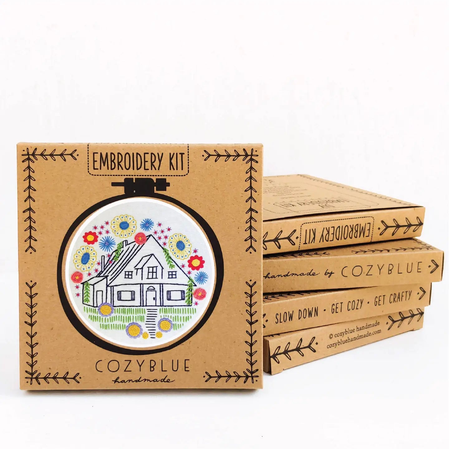 Cozyblue Handmade - DIY Embroidery Kits - Various Designs