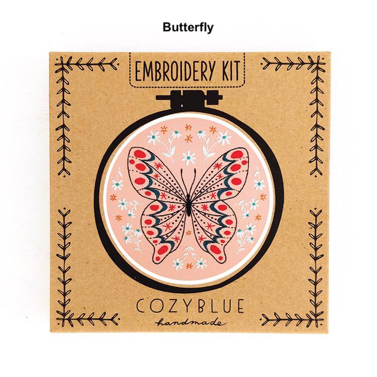 Cozyblue Handmade - DIY Embroidery Kits - Various Designs