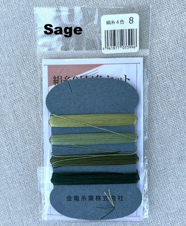 Daruma - Kinkame Carded Silk Thread - Various