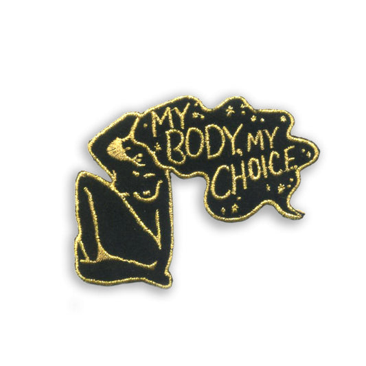 Antiquaria - My Body, My Choice Embroidered Patch