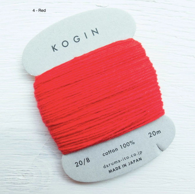Daruma - Carded Kogin Thread - 20/8 - Various Colors