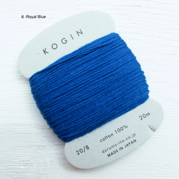 Daruma - Carded Kogin Thread - 20/8 - Various Colors